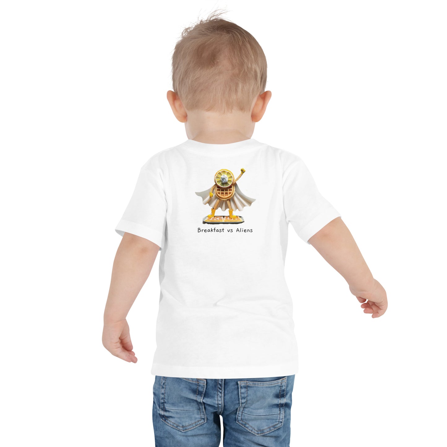 Lemon Ricotta Waffle Toddler Short Sleeve Tee